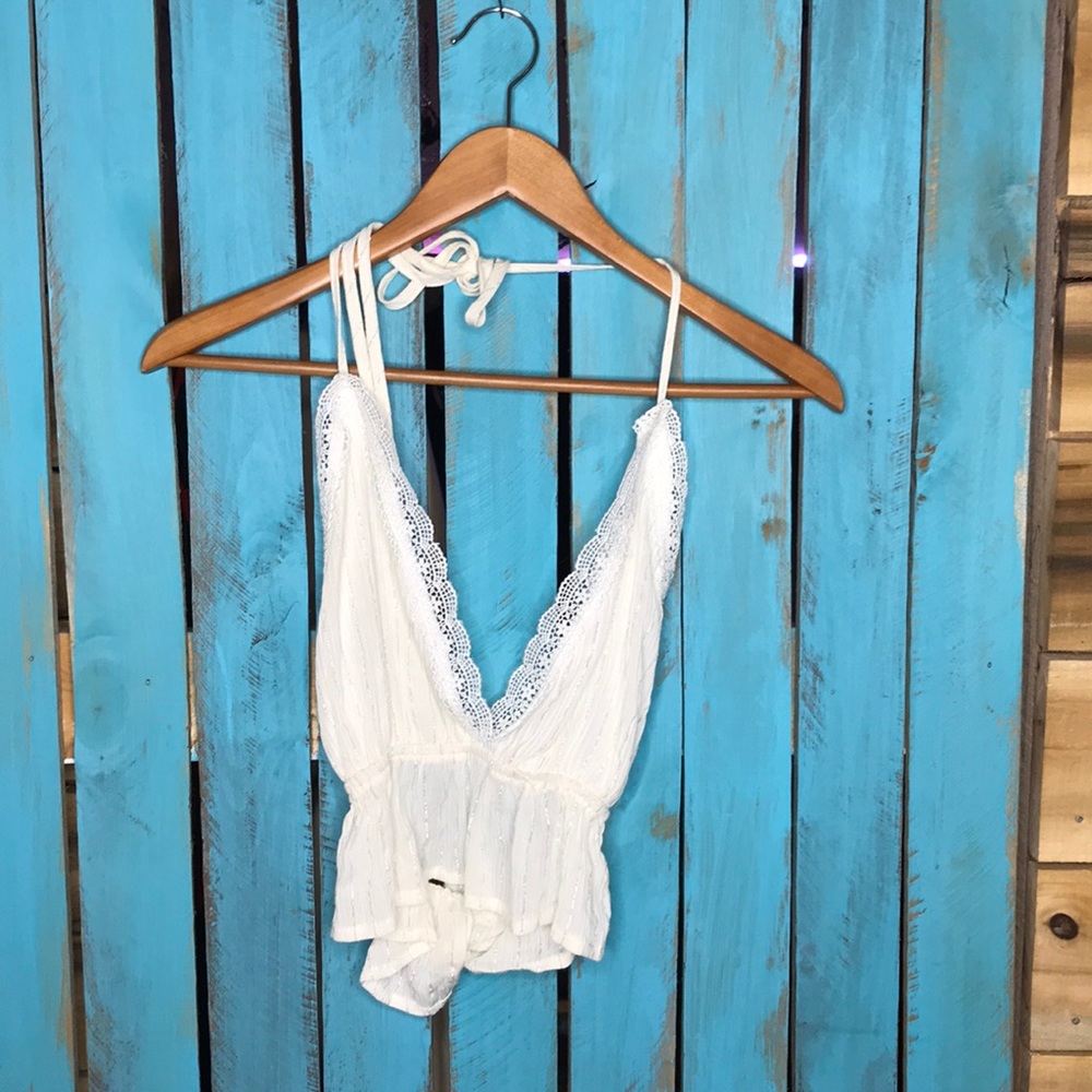 boho cropped tank top